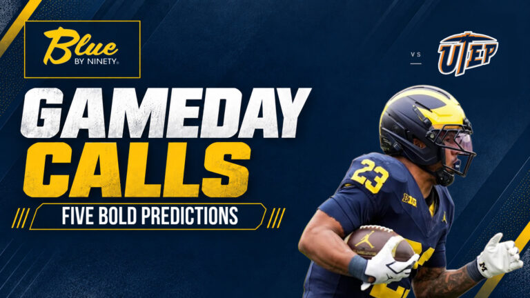 Gameday Calls: Five bold predictions for Michigan vs UTEP