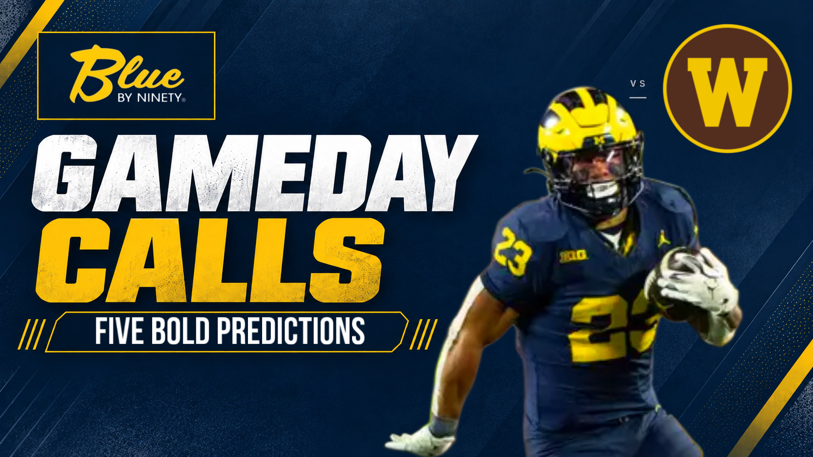 Gameday Calls: Five predictions for Michigan vs. Western Michigan