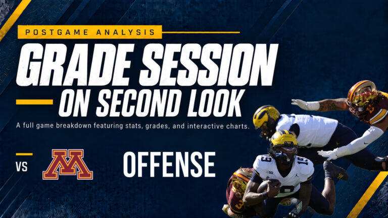 Grade Session: Michigan offense vs Minnesota