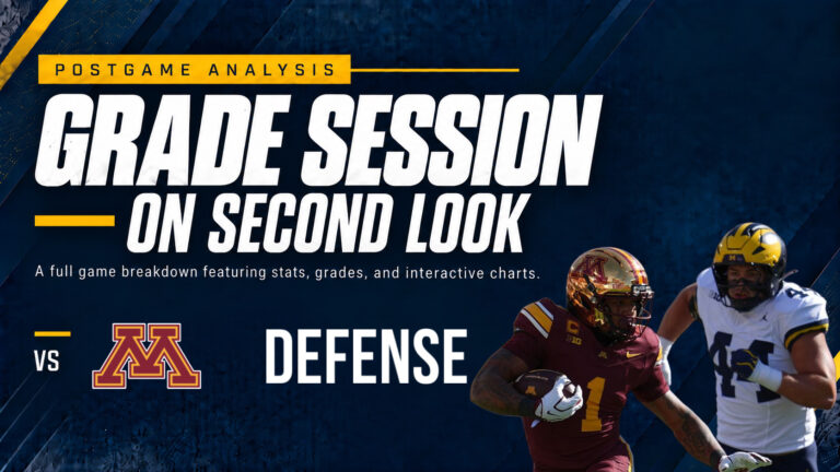 Grade Session: Michigan defense vs Minnesota