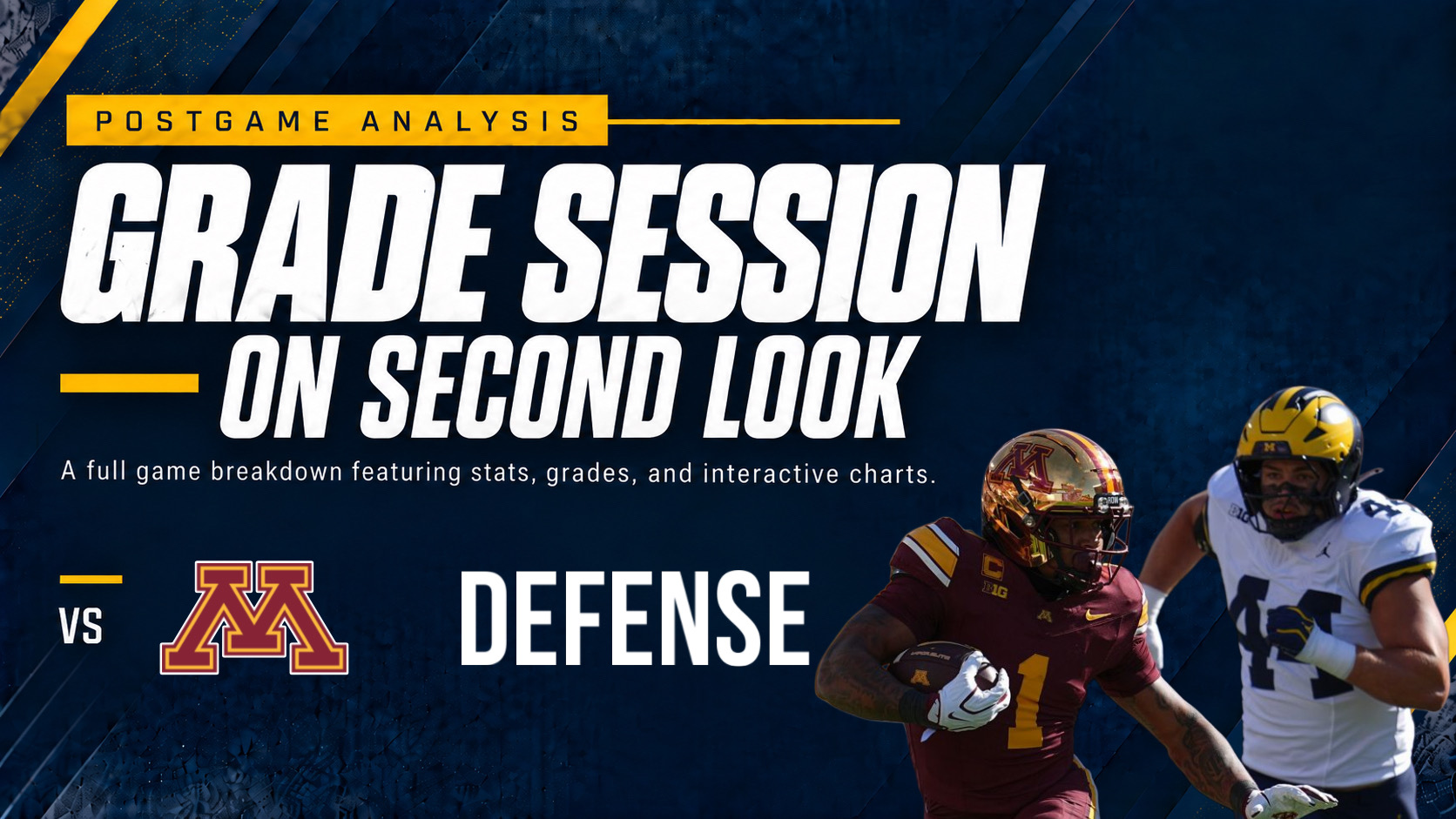 Grade Session: Michigan defense vs Minnesota