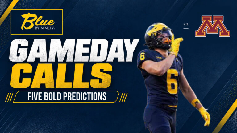Gameday Calls: Five bold predictions for Michigan vs Minnesota