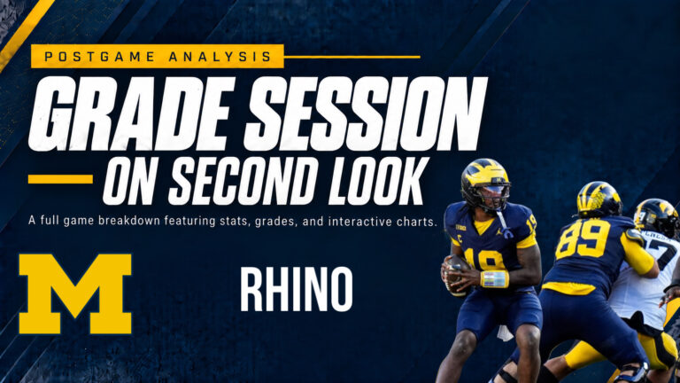 Grade Session: Michigan’s RHINO Offense