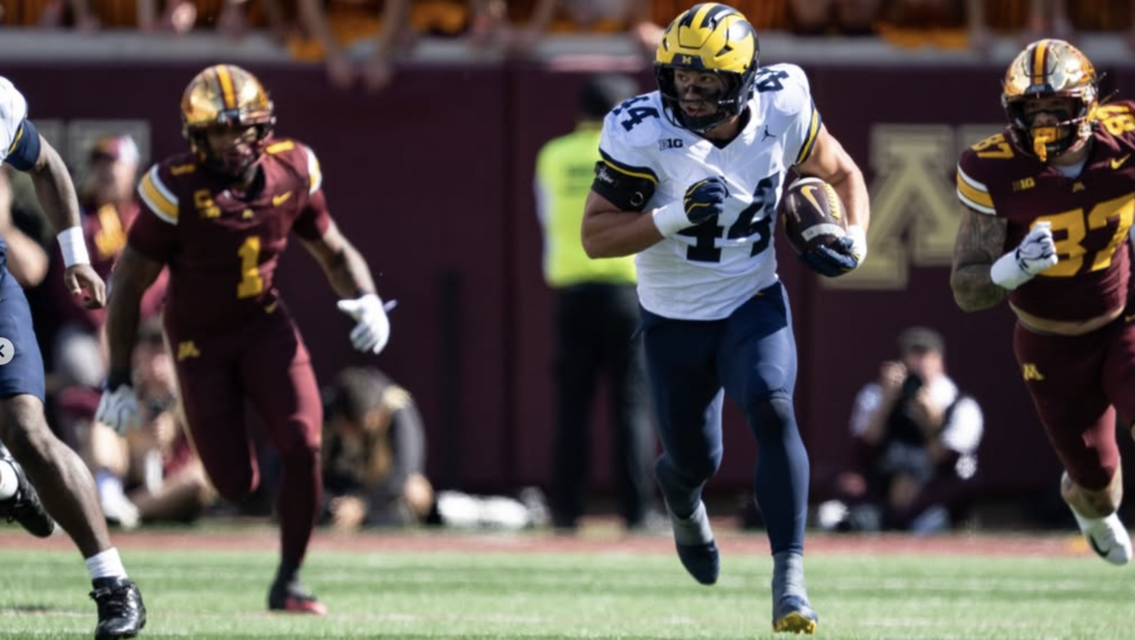 Michigan’s offense hits rock bottom in 20-14 loss to Minnesota